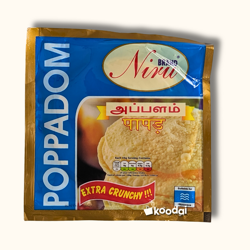 Niru Poppadom 150g Small