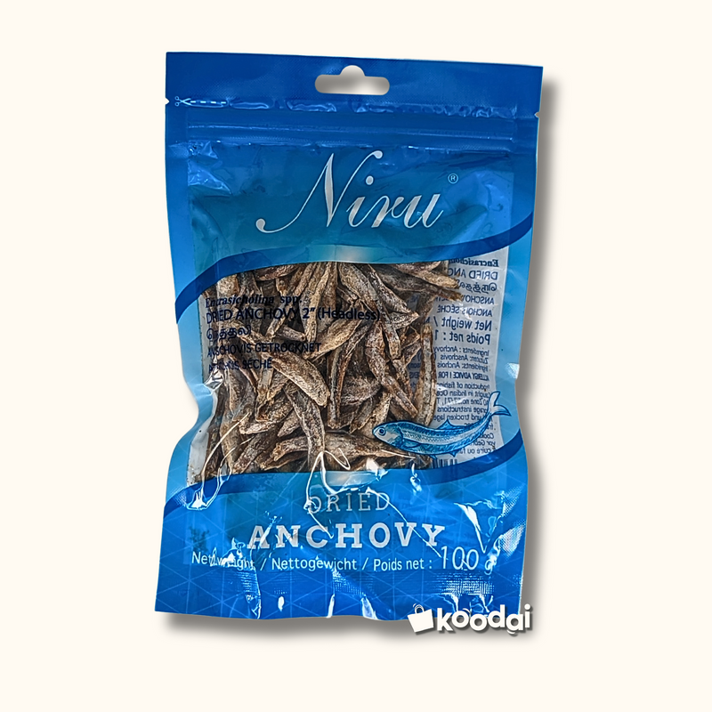Niru Dried Anchovy Headless 100g