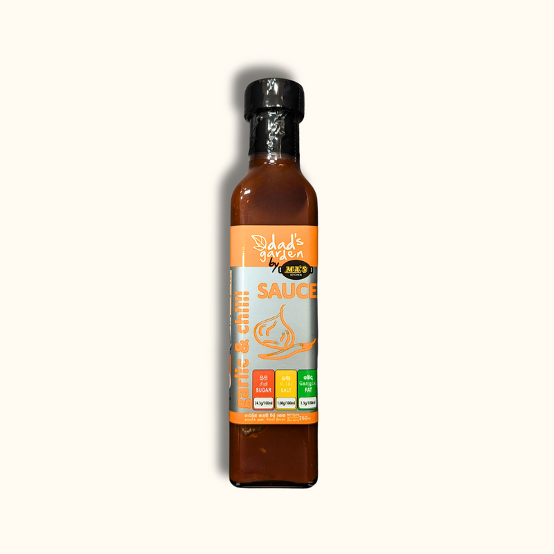 Dads Garden Garlic & Chilli Sauce 260ml