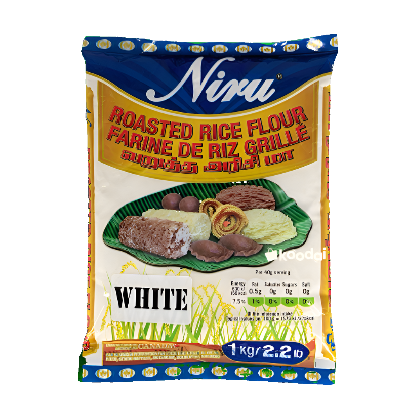 Niru Rosted Rice Flour White 1KG