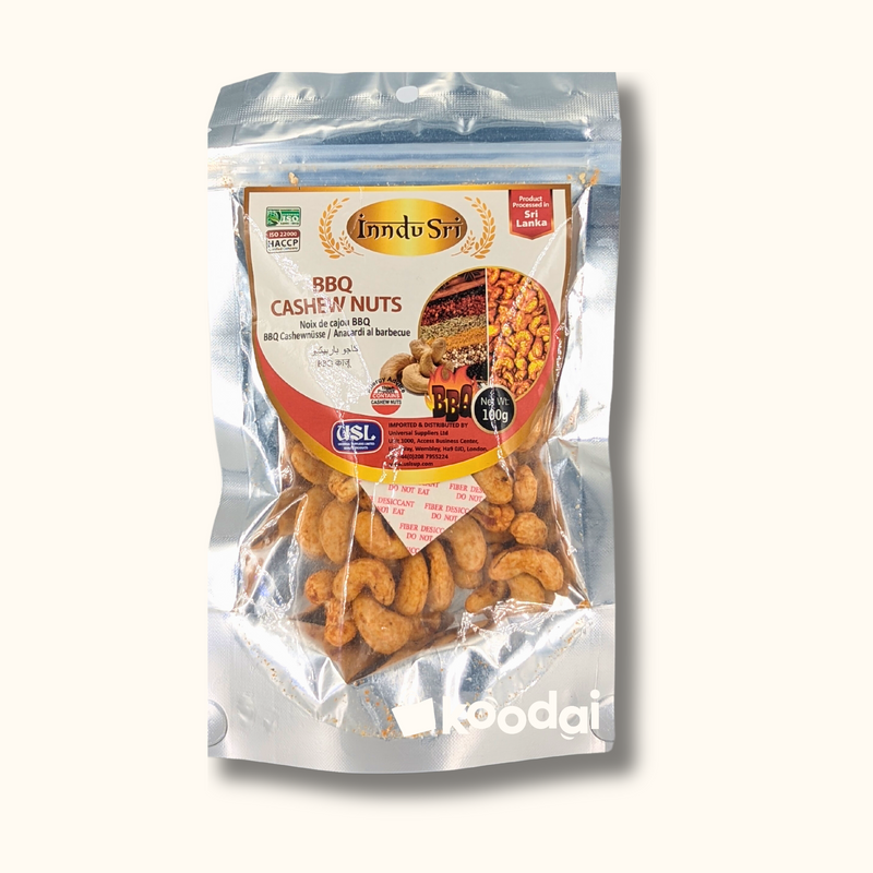 Inndu Sri BBQ Cashew Nuts 100g