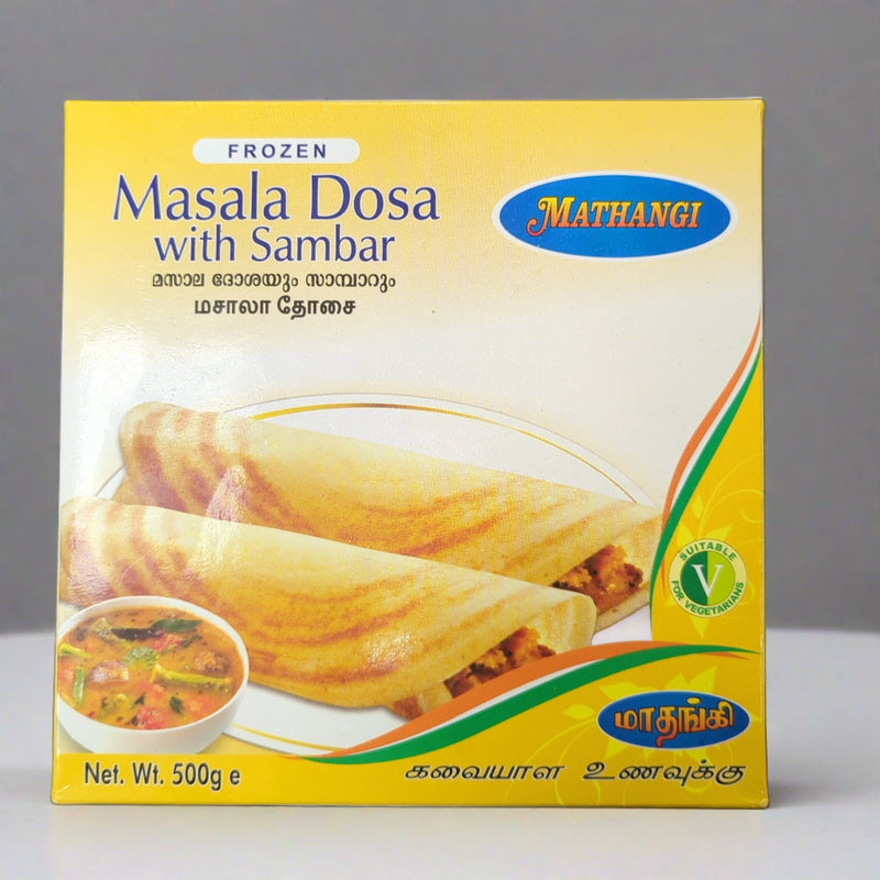 Mathangi frozen Masala Dosai with Sambar 500g