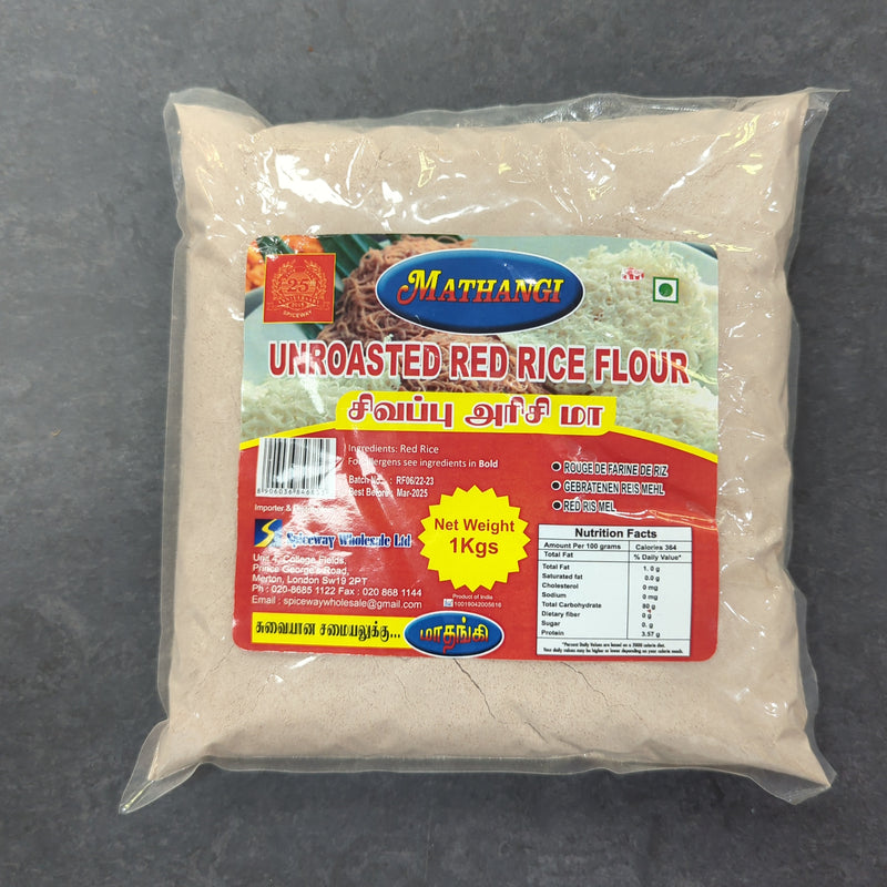 Mathangi Unroasted Red Rice Flour 1Kg
