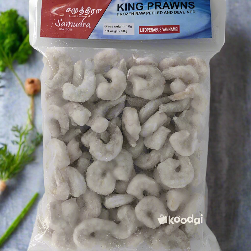 Samudra - King Prawns (Vannamei) - 1KG