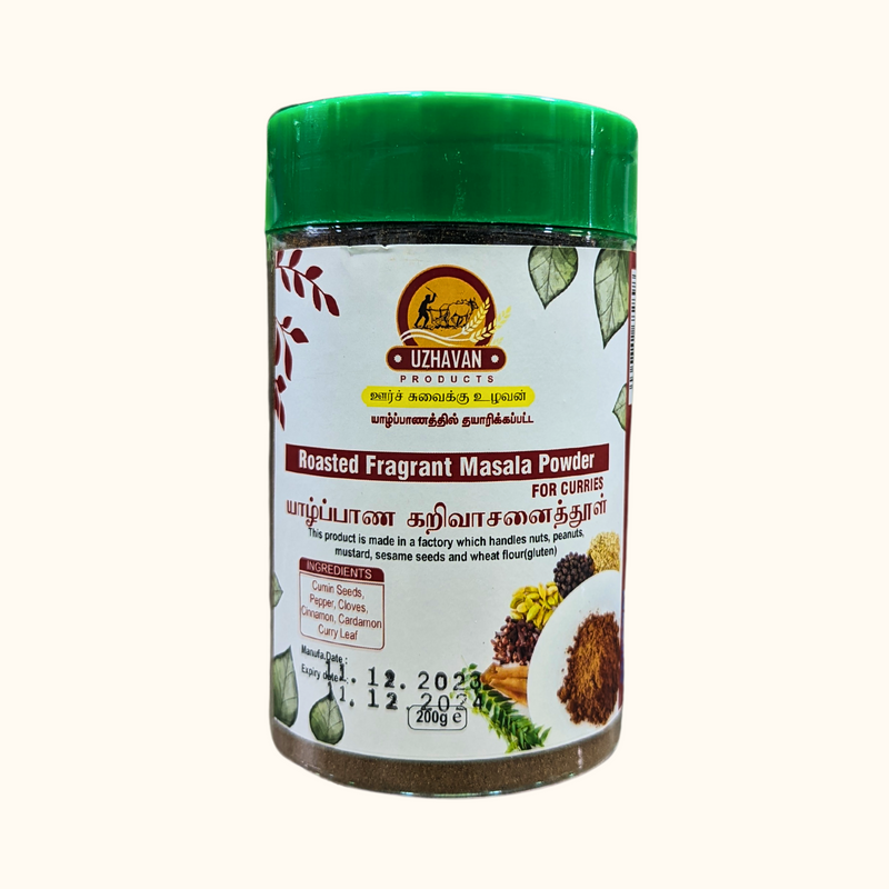 Uzhavan Roasted Fragrant Masala Powder - 200g