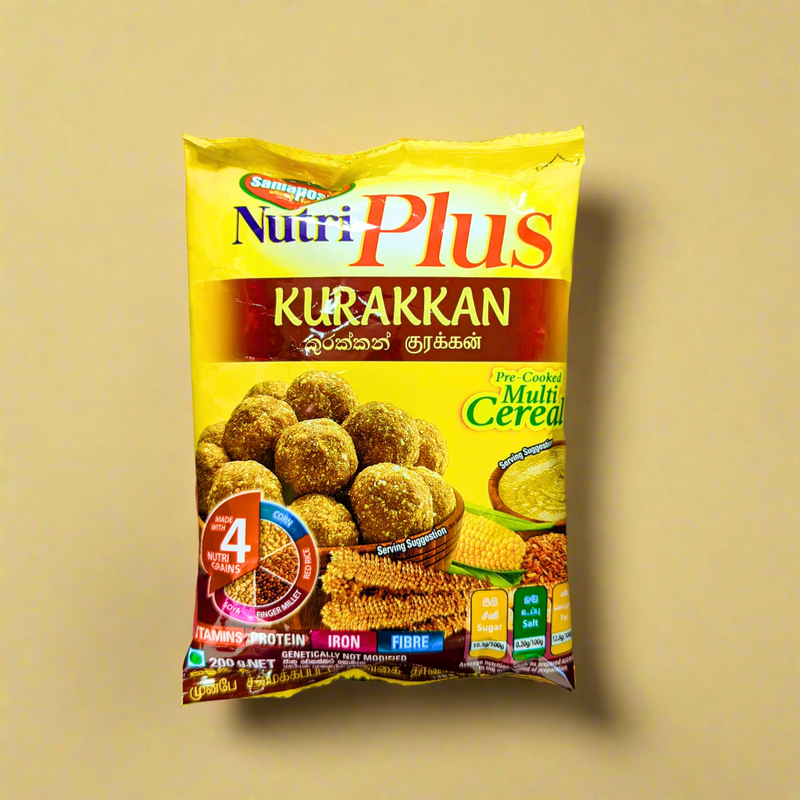 Nutri Plus Kurakkan Pre-Cooked Multi Cereal Mix - 200g