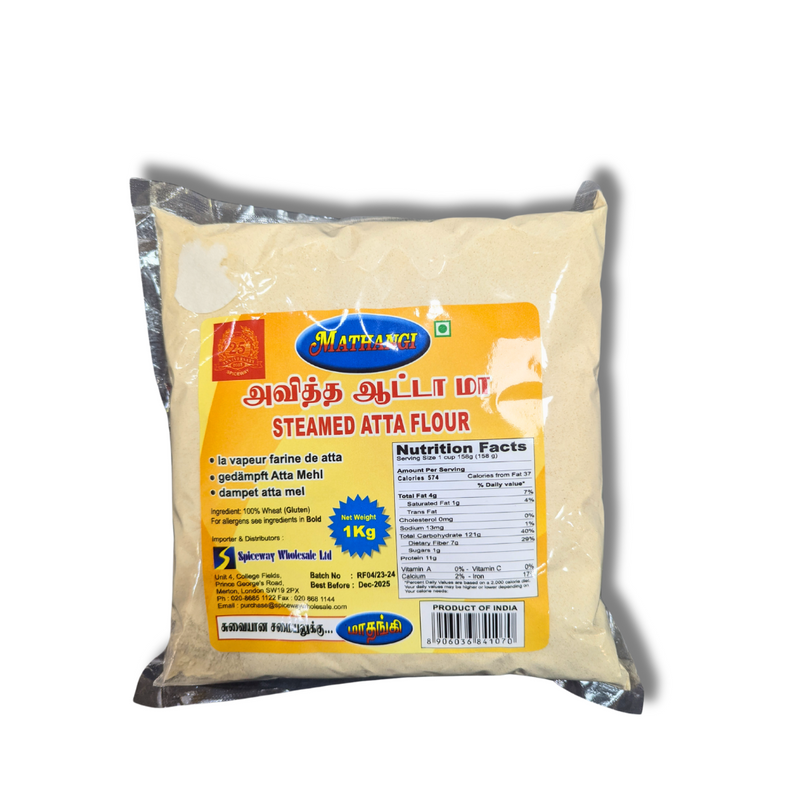 Mathangi - Steamed Atta Flour - 1Kg