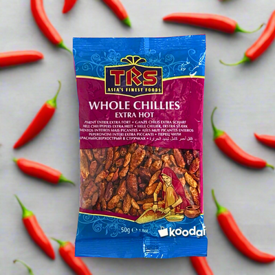 TRS Whole Chillies (extra hot) 50g 