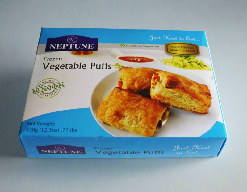 Neptune - Frozen Vegetable Puffs - 350g