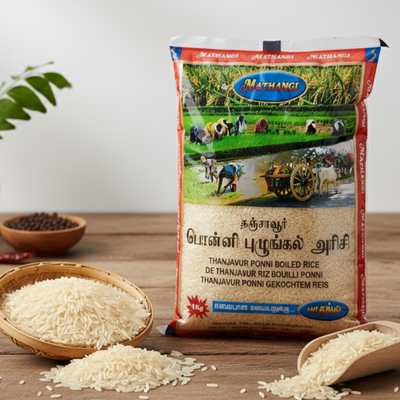 Mathangi - Thanjavur Ponni Boiled Rice - 1kg 