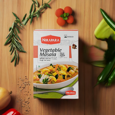 Nirapara Vegetable Masala 200g