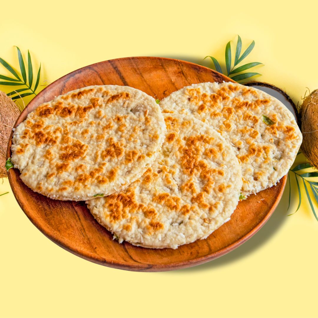 Somali Rotti Sambal Express Coconut Rotti (4 Pieces) – Authentic, Soft, and ...