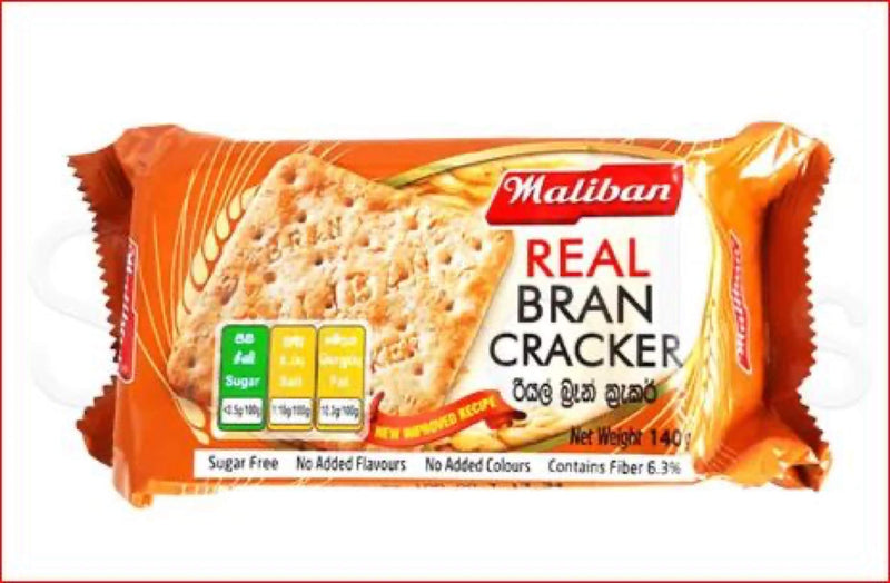 Maliban bran cracker 140g