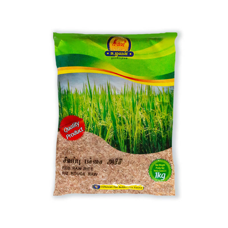 Ulavan - Red Raw Rice - 1KG