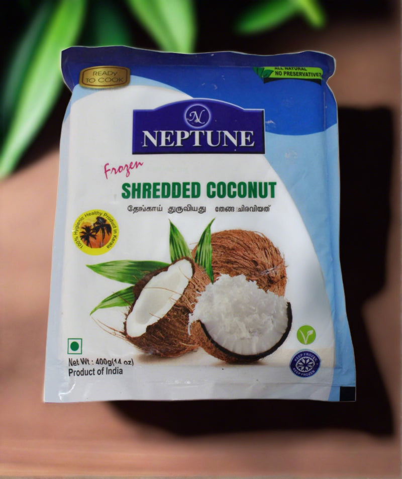 Neptune - Frozen Shredded Coconut - 400g