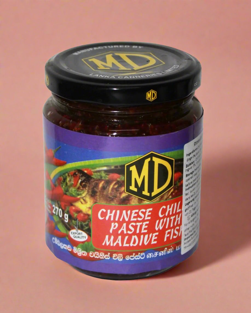 MD Chinese chili Paste with Maldive Fish 270g 